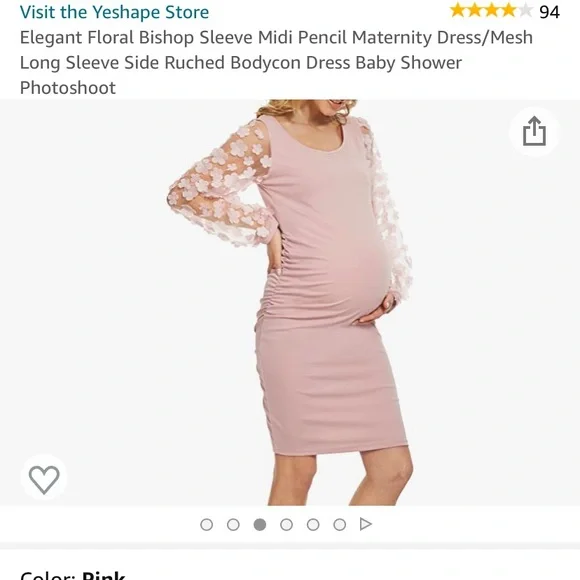 Dresses | Elegant Floral Bishop Sleeve Maternity Dress Side Ruched Bodycon Nwt | Poshmark Dresses | Elegant Floral Bishop Sleeve Maternity Dress Side Ruched Bodycon Nwt | Poshmark